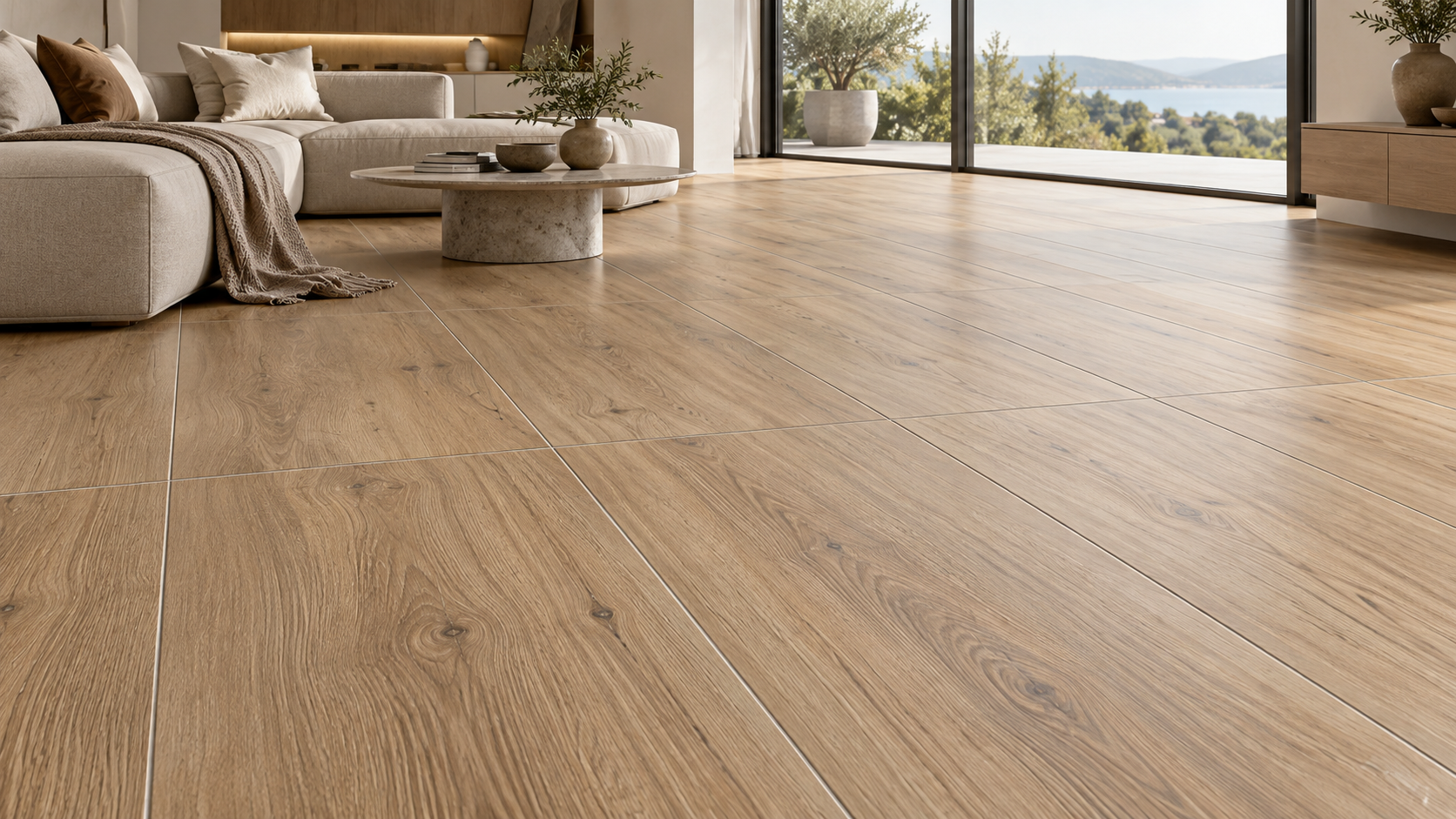 600×1200mm Wood-Look Porcelain Tiles