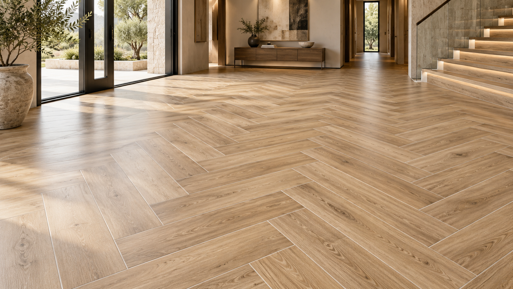 600×1200mm Wood-Look Porcelain Tiles