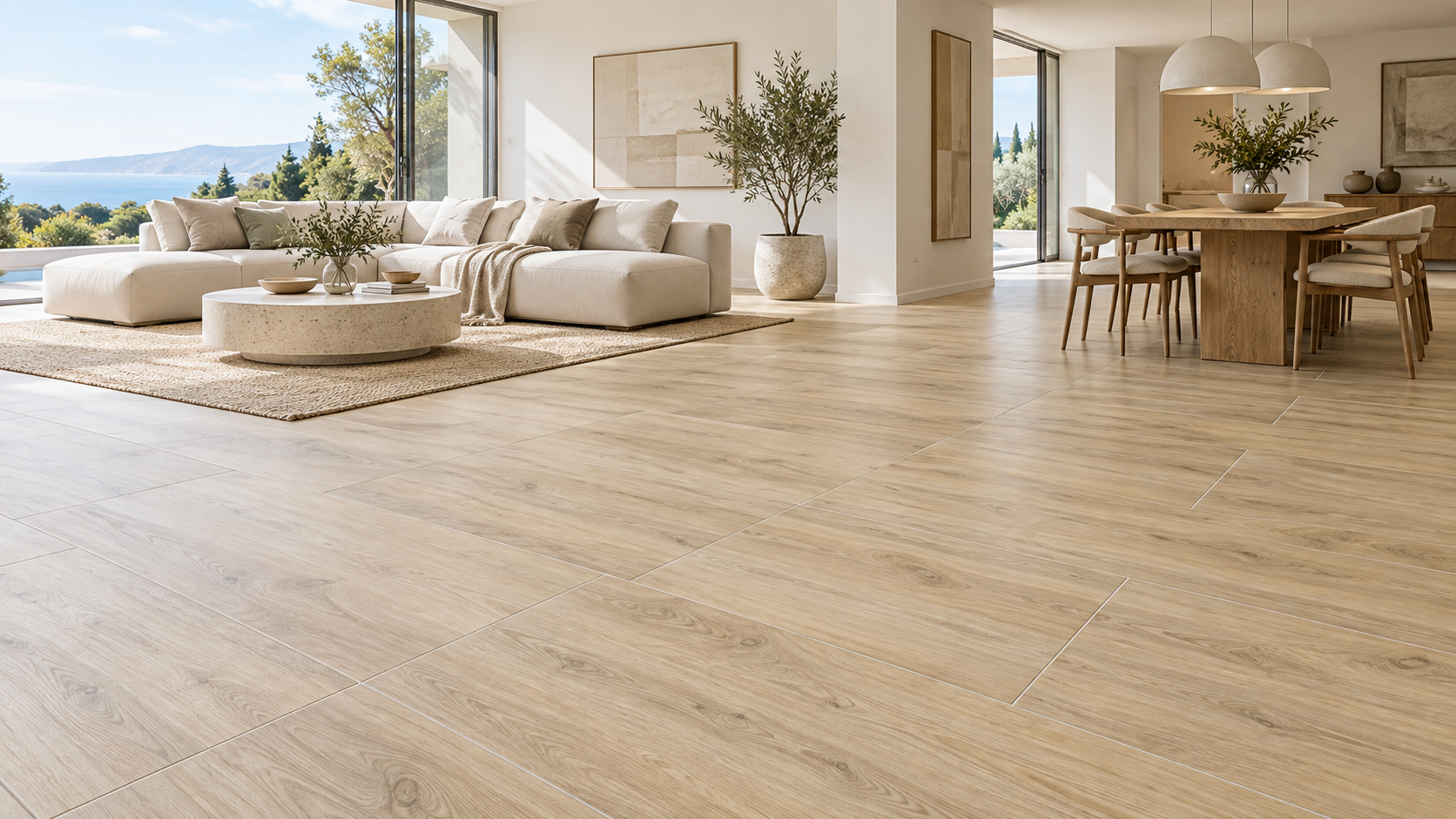 600×1200mm Wood-Look Porcelain Tiles