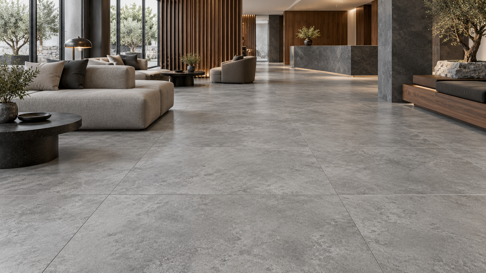 1000×1000mm Rustic & Stone-Look Porcelain Tiles