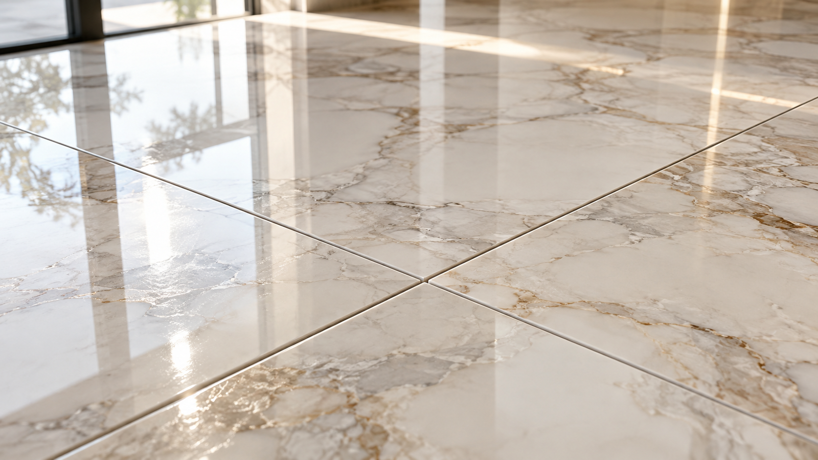1000×1000mm Polished Glazed Porcelain Tiles
